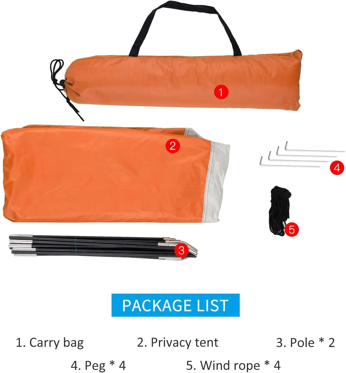 Portable Pop Up Tent with Zippered Door & Window, 170T Coated Polyester, Easy Setup, Includes Carry Bag, for Camping Beach Picnic Photography