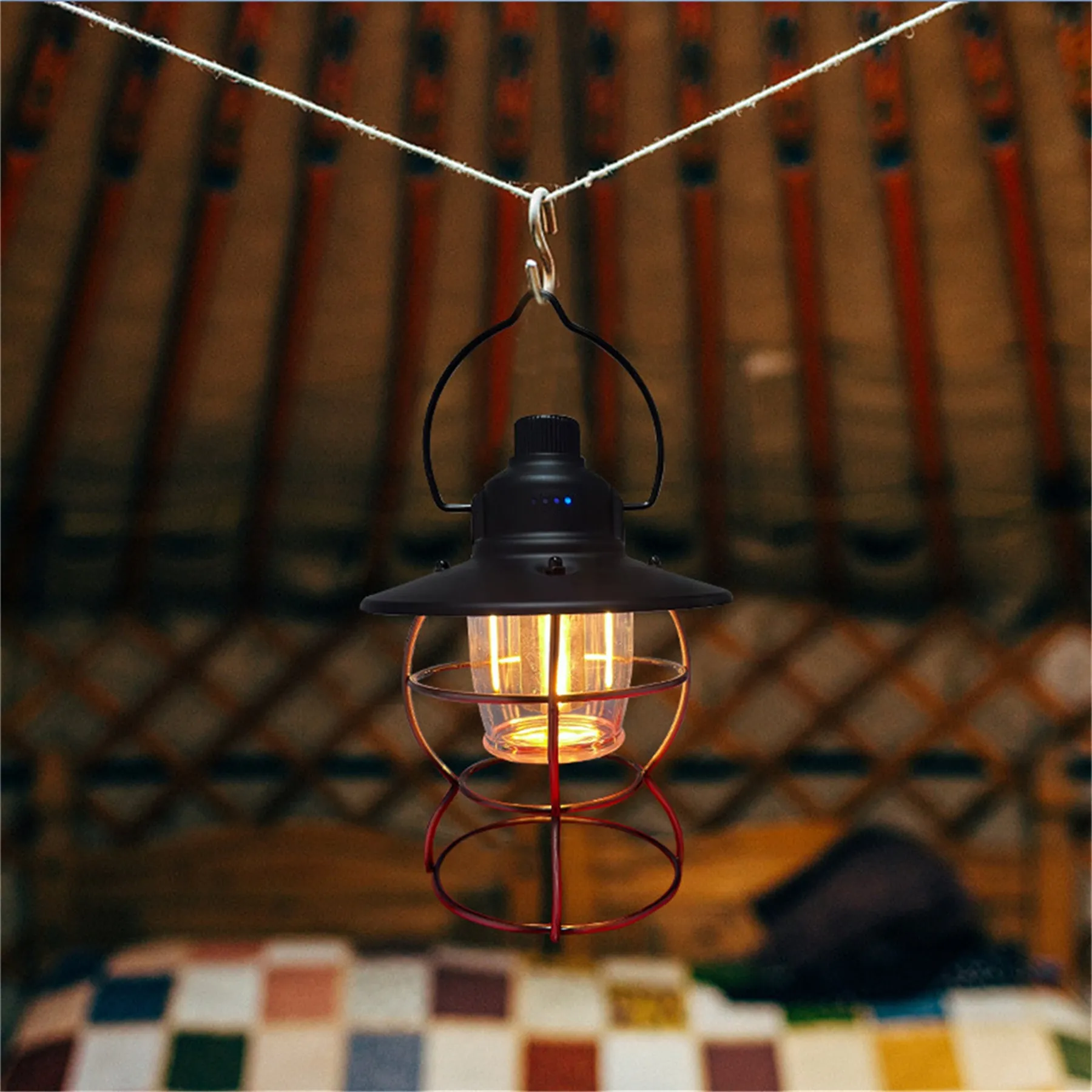 Portable rechargeable lantern