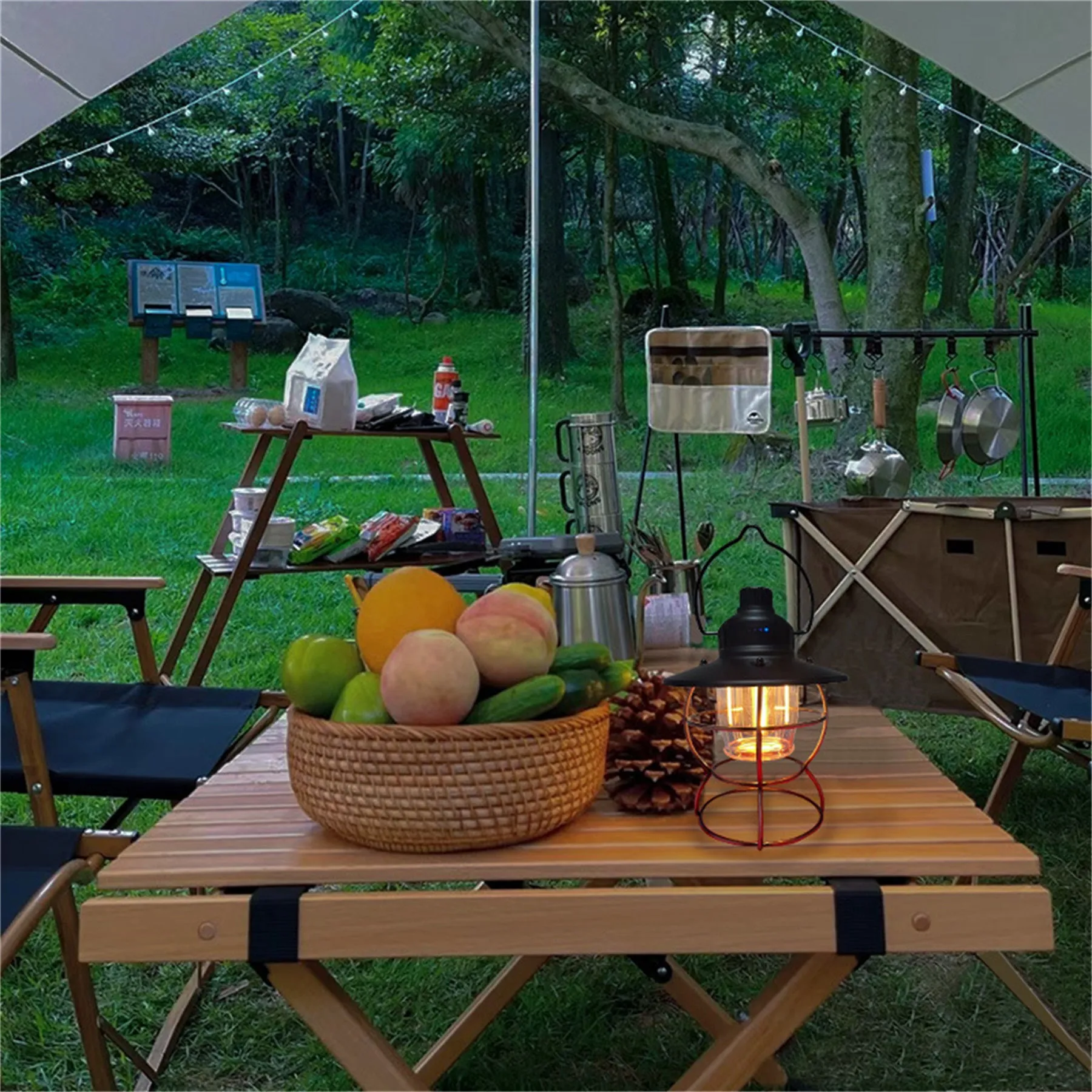 Portable rechargeable lantern