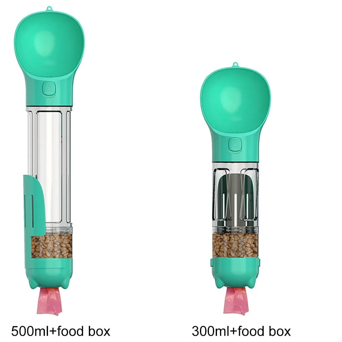 Portable Water Bottle Food Feeder