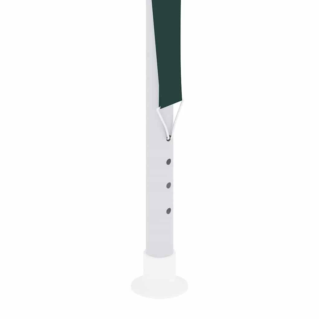 Professional Party Tent with Side Walls 2.5x2.5 m Green 90 g/m²