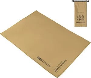 Protective Waterproof Liner for Tents | Tent Flooring Keeps You Warm & Dry | Heavy Duty Floor Saver with Storage Bag | Camping Rug Accessory