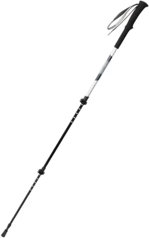 Quick Locks Safe Trekking Poles, Travel Retractable Walking Stick, EVA Grips, Carbon Fiber   Aluminum Alloy, for Men, Women, and Seniors