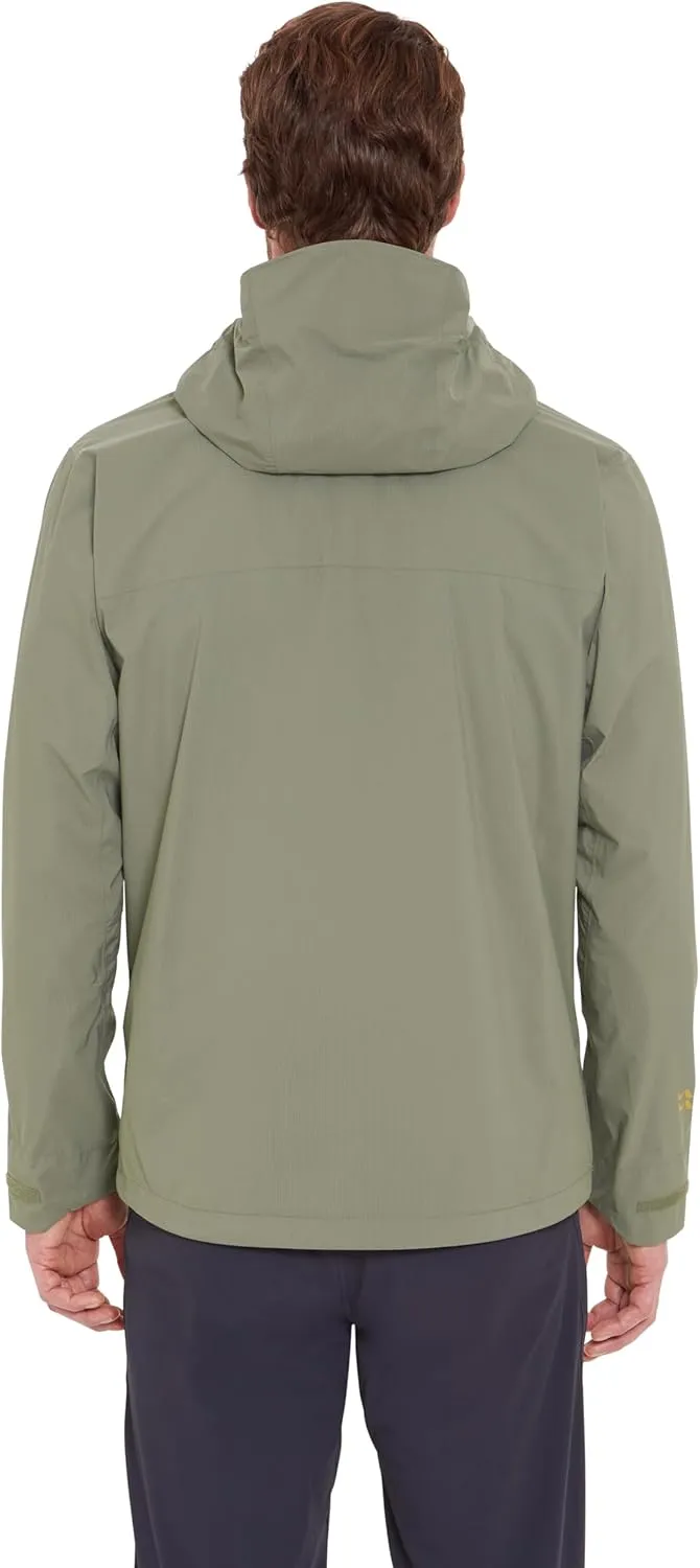 Rab Men's Downpour Light Jacket - Lightweight Waterproof Hooded Coat for Hiking & Trekking