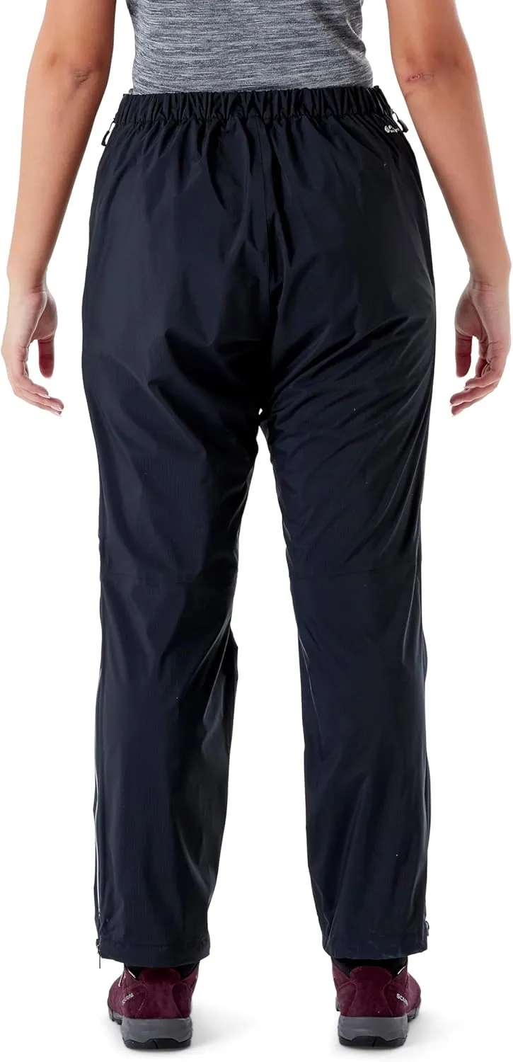 RAB Women's Downpour Plus 2.0 Pants Waterproof Breathable Rain Pants for Hiking & Trekking