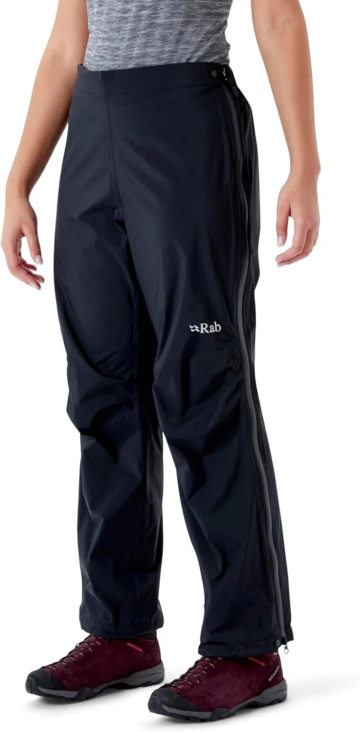 RAB Women's Downpour Plus 2.0 Pants Waterproof Breathable Rain Pants for Hiking & Trekking