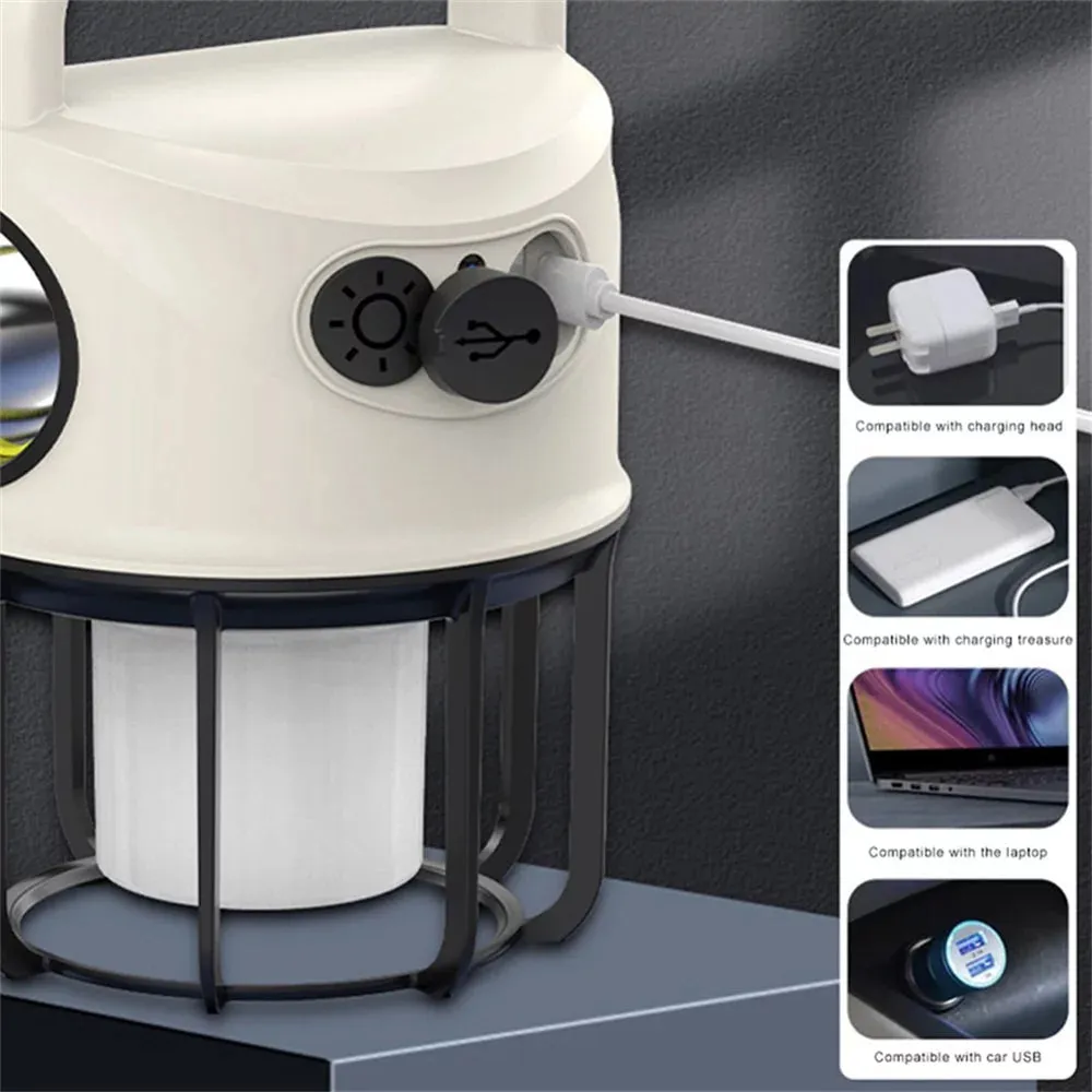 Rechargeable LED Light - USB Rechargeable Tent & Bug-Out Lantern