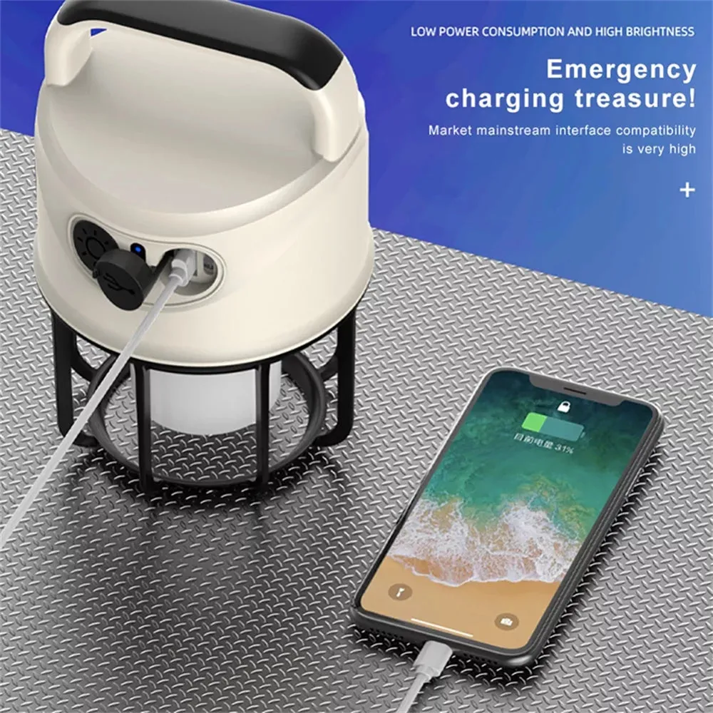Rechargeable LED Light - USB Rechargeable Tent & Bug-Out Lantern