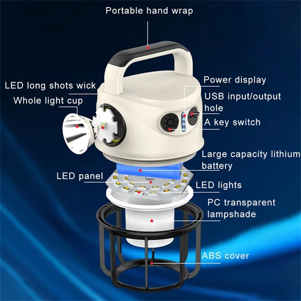 Rechargeable LED Light - USB Rechargeable Tent & Bug-Out Lantern