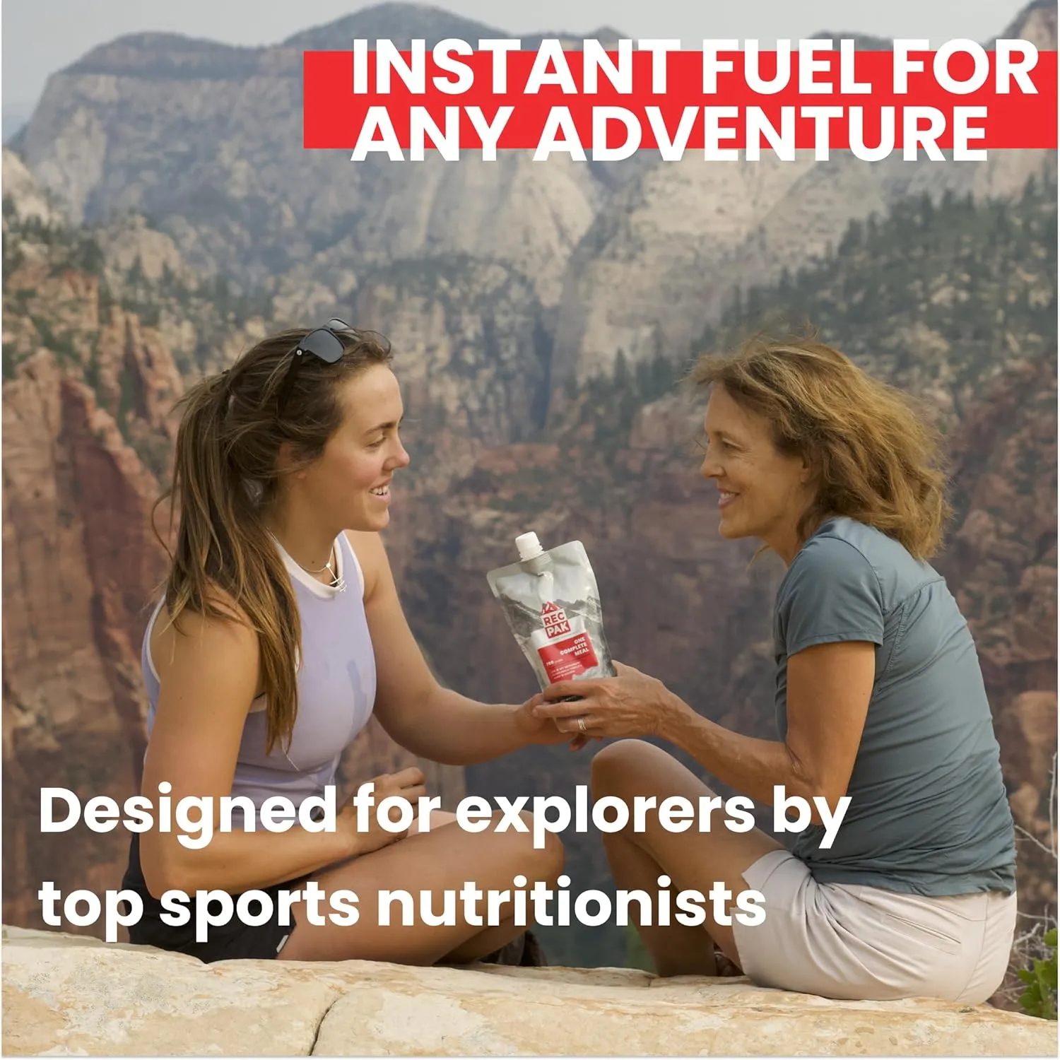 RecPak Performance Ultralight Instant Meals For Your Next Adventure | 700 Cal 42g Protein I Coffee (6-Pack)