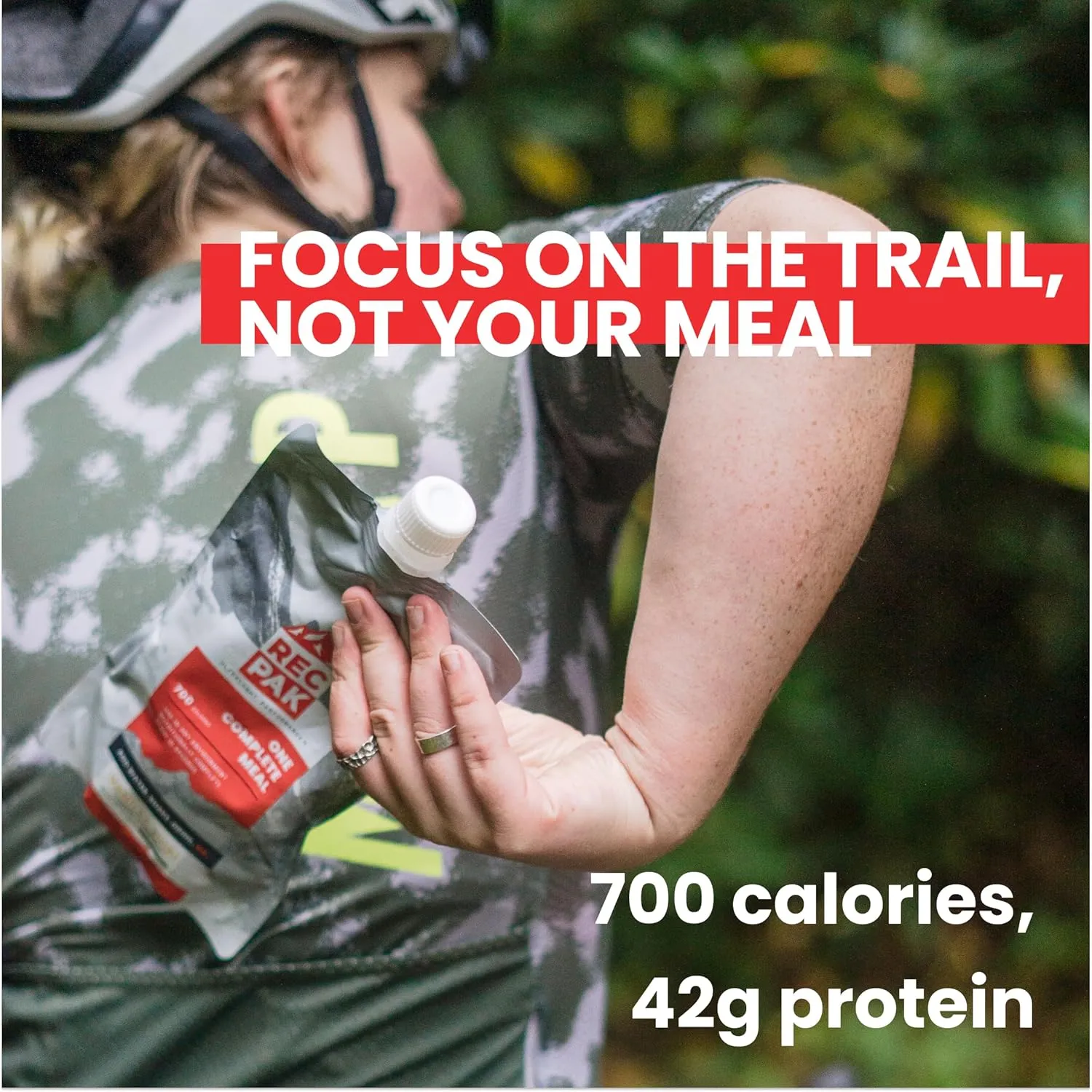 RecPak Performance Ultralight Instant Meals For Your Next Adventure | 700 Cal 42g Protein I Coffee (6-Pack)