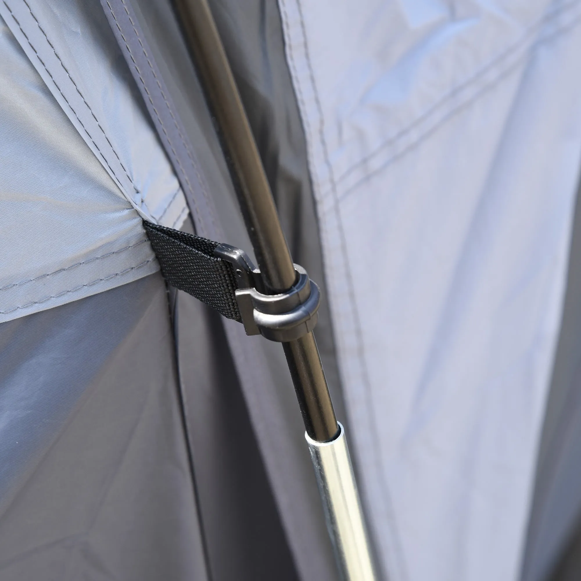 Rootz Camping Tent 2-3 People - Family Tent - Waterproof Shelter - Optimal Ventilation - 355 x 190 x 170 cm