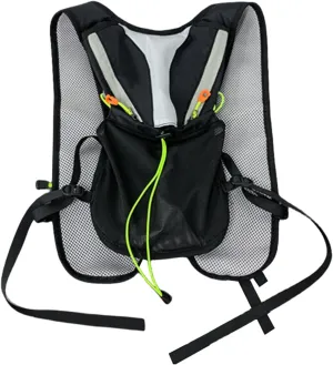 Running Hydration Vest | Comfortable Chest Straps Running Hydration |Running Vest with Bladder, Reflective Design Organizer Bag Multiple Pockets for Trekking, Camping, Cycling, Mountaineering