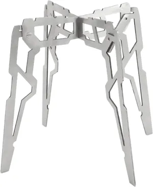 Rusts Camp Cookware Rack Stove Holder for Outdoor Grills Picnics and Travel Use
