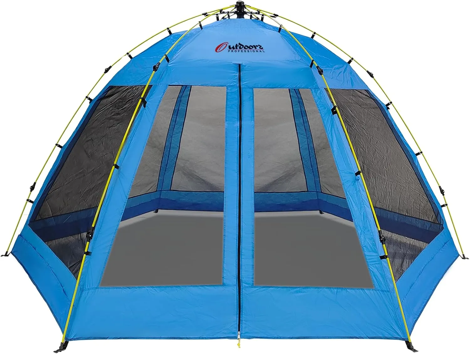 Screen House Tent for 4-6 Person | Pop- Up System | Canopy - Gazebo | Sun Shelter - UV Protection | Water Resistant | Easy Setup and Portable | Ideal for Camping & Beach