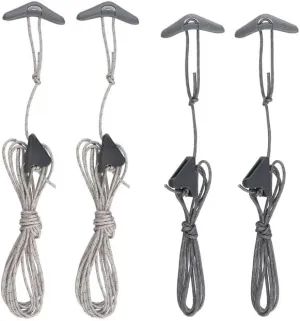 Sea to Summit Ground Control Guy Line Pack of 4 Grey, x