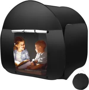 Sensory Tent for Autism Kids Blackout, 47In*47In*47In Autistic Tents, Calm Corner Den for Children to Play and Relax