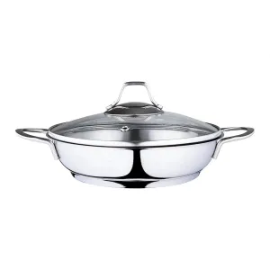 Serenk Stainless Steel Omelette Pan – 20 cm Compact Tool