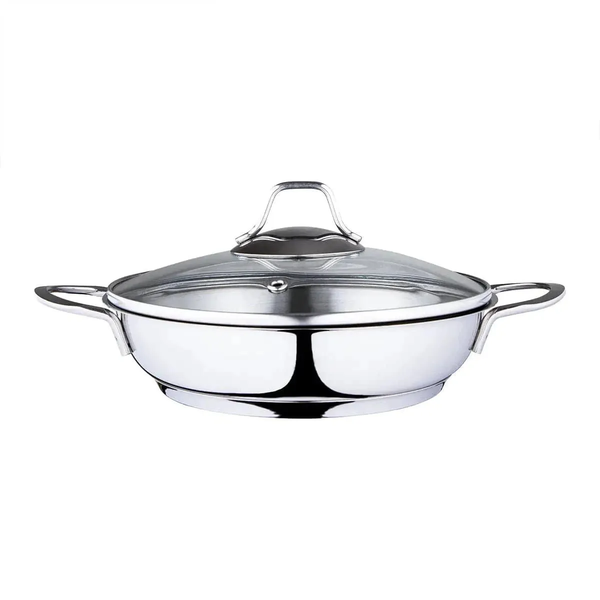 Serenk Stainless Steel Omelette Pan – 20 cm Compact Tool