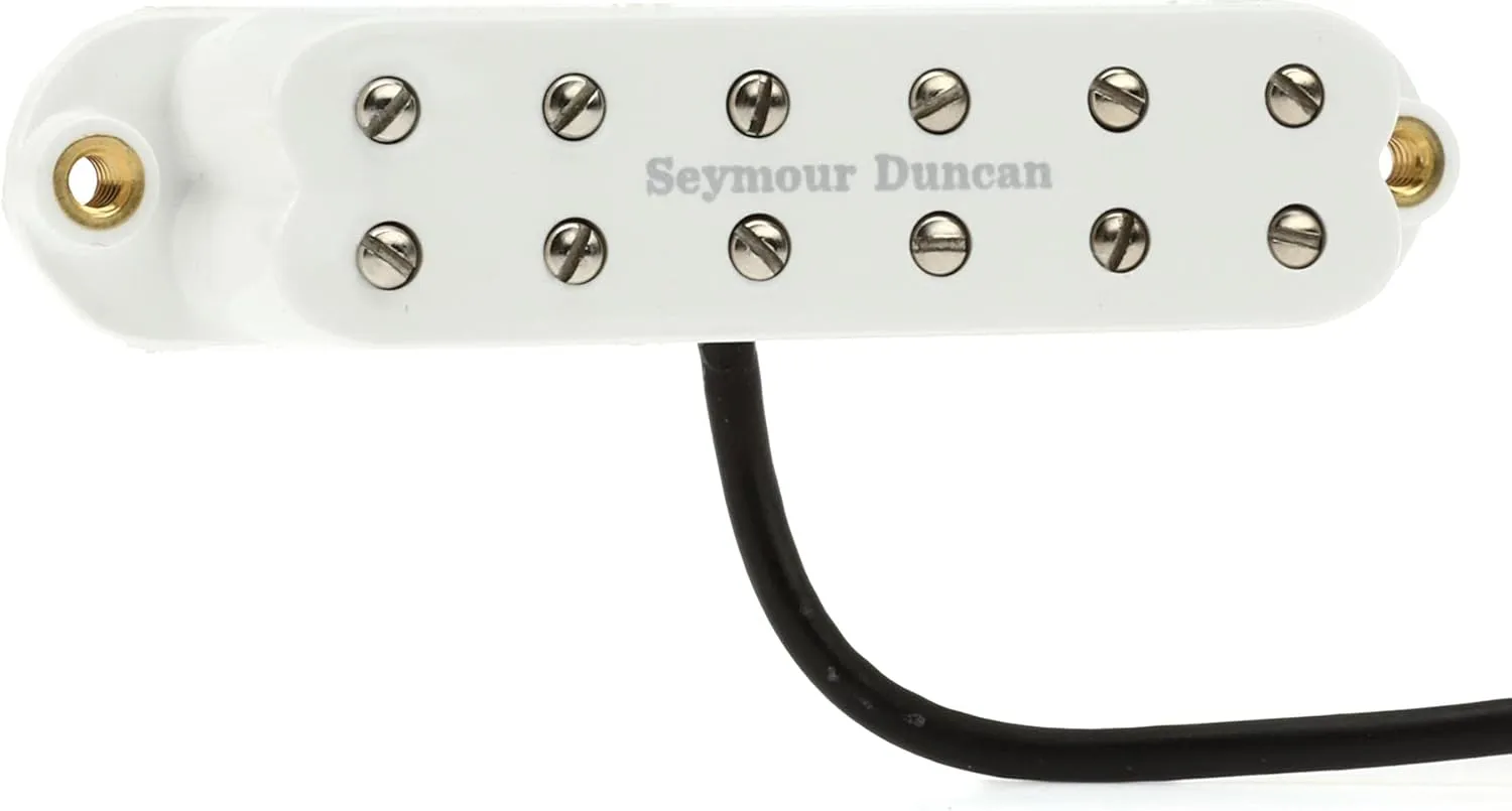 Seymour Duncan SL59-1 Little 59 Humbucker Strat Pickup - White Bridge
