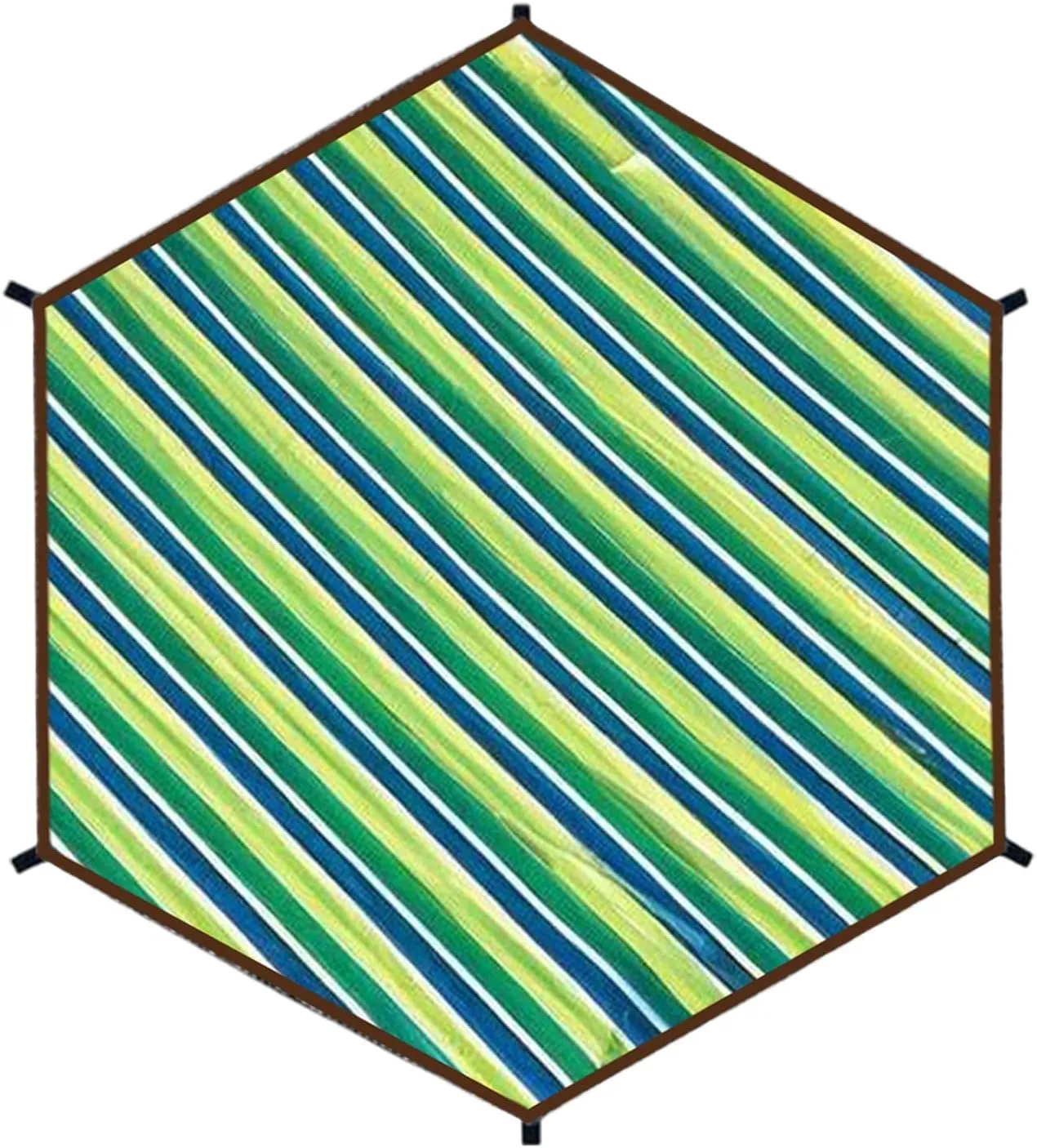 Shade Cloth for Patio Trampoline Sunshade, Waterproof UV Protection Trampoline Tent Cover(14 feet 6)