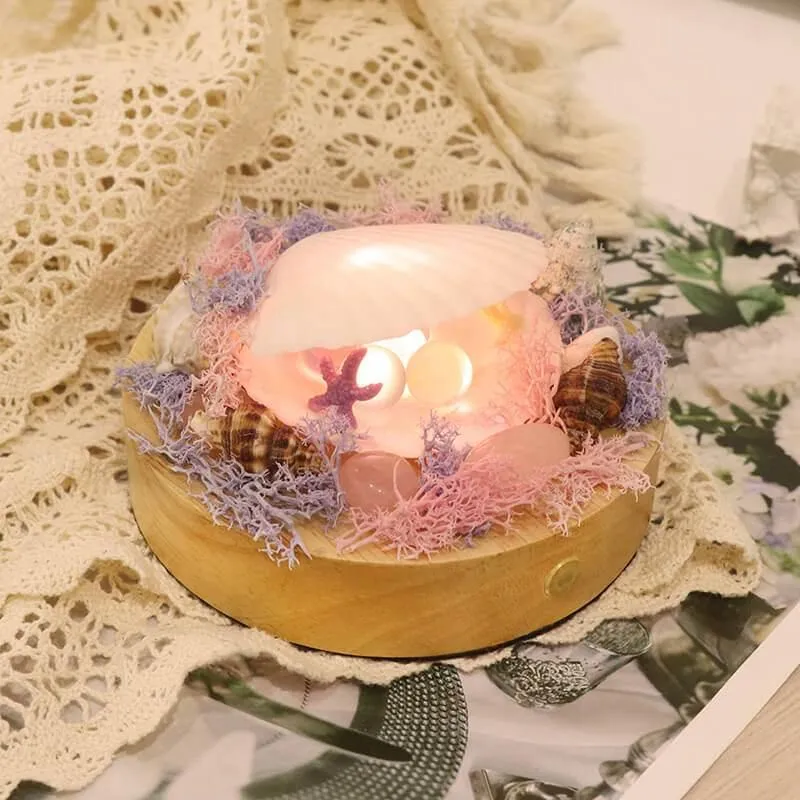Shell LED Night Lamp - Decorative Soft Light