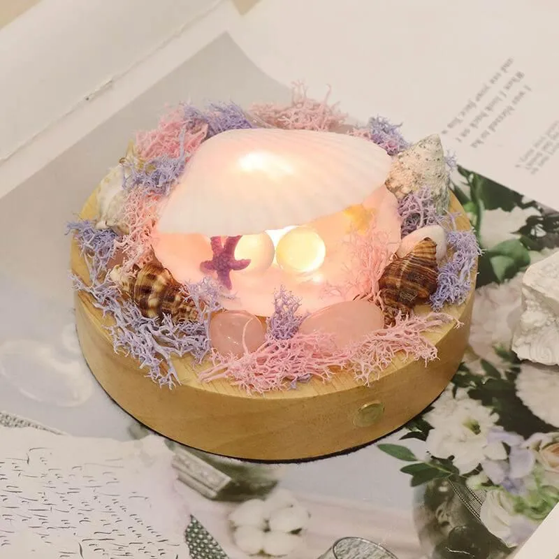 Shell LED Night Lamp - Decorative Soft Light