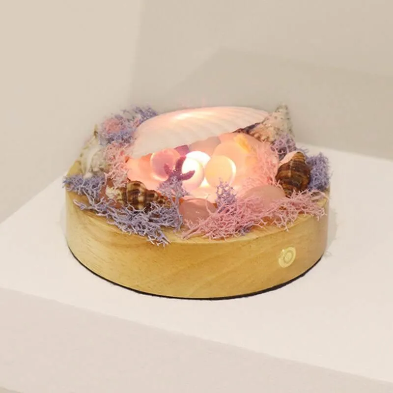 Shell LED Night Lamp - Decorative Soft Light