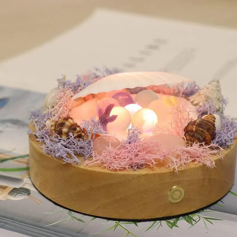Shell LED Night Lamp - Decorative Soft Light