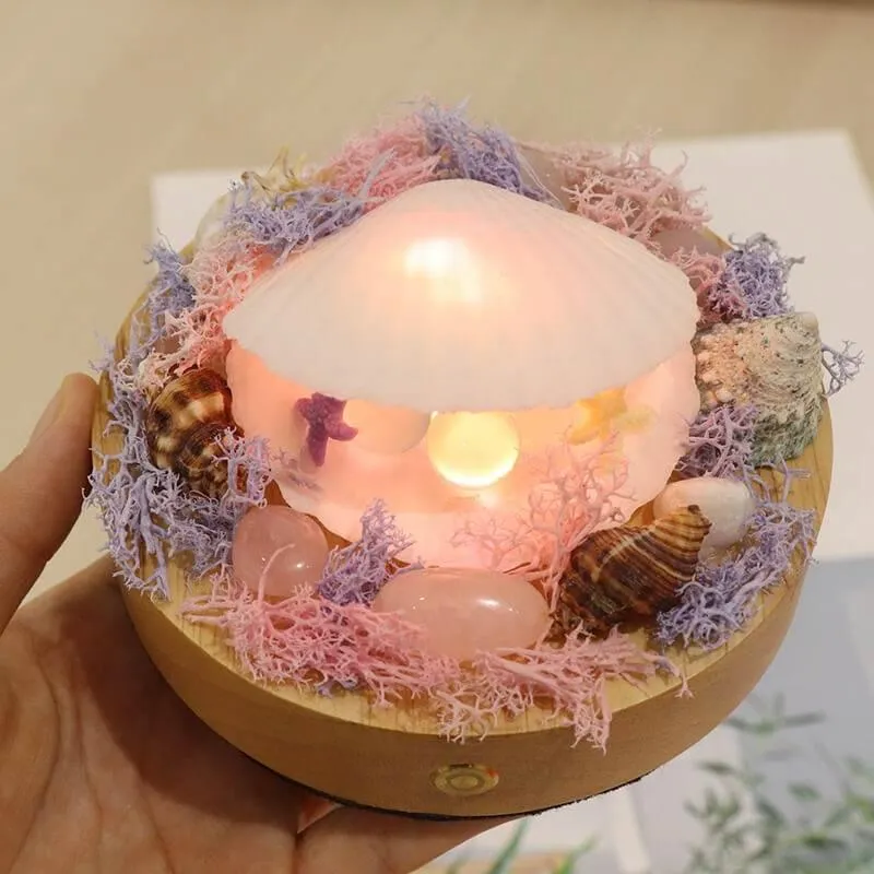 Shell LED Night Lamp - Decorative Soft Light