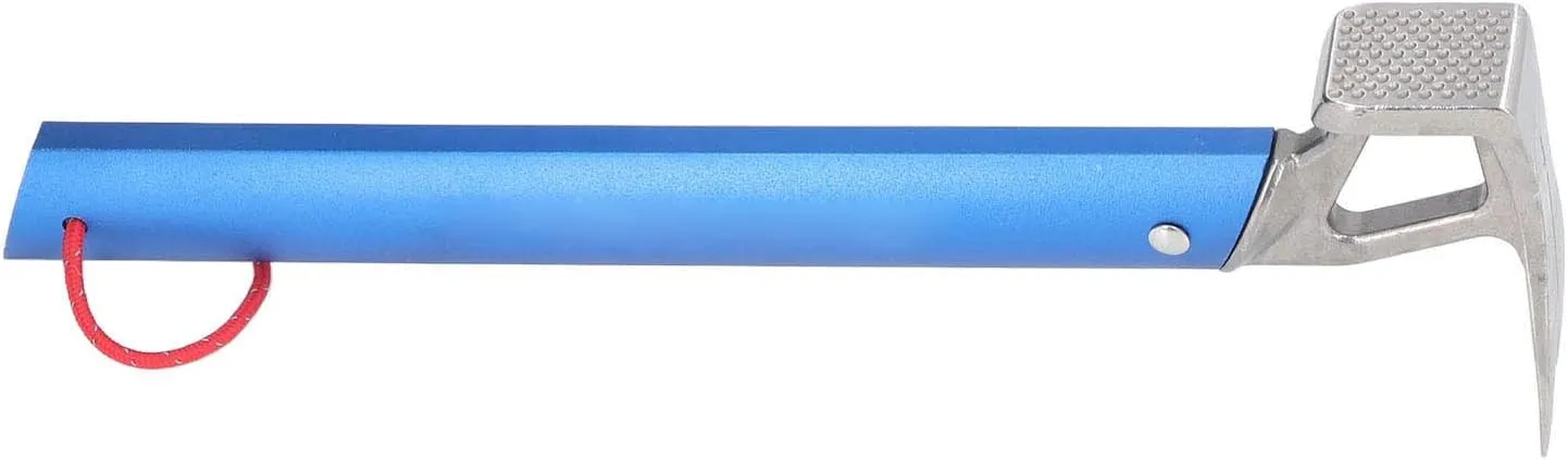 Shinep Outdoor Tent Stake Hammer Multi Function Building Cam Hammer with Aluminum Handle G,Garden Tools Other Garden Tools (Blue)