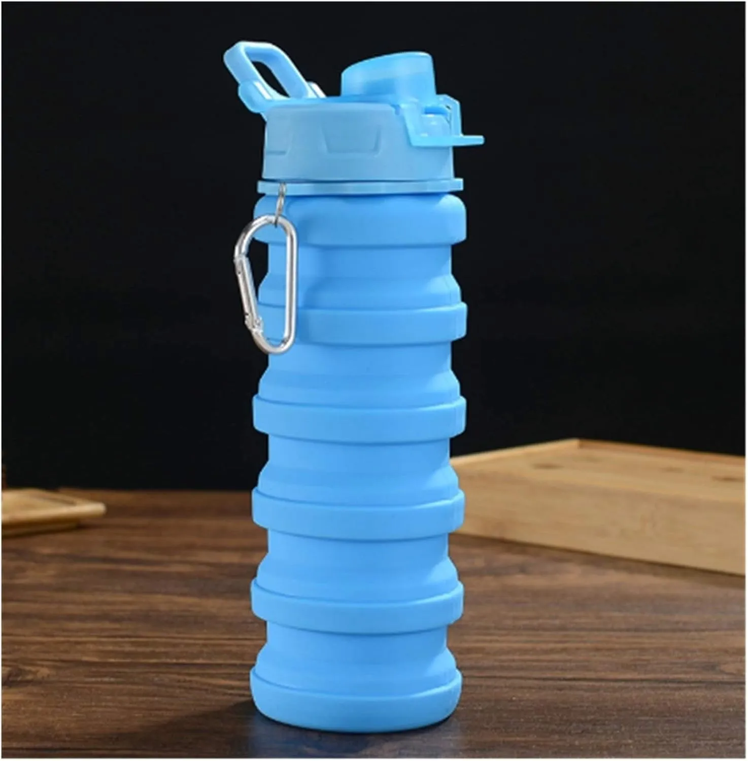 Silicone Travel Cup Telescopic Collapsible Drinking Tea Cup Retractable Folding Coffee Cup Outdoor Sports Tour Camping Water Cup