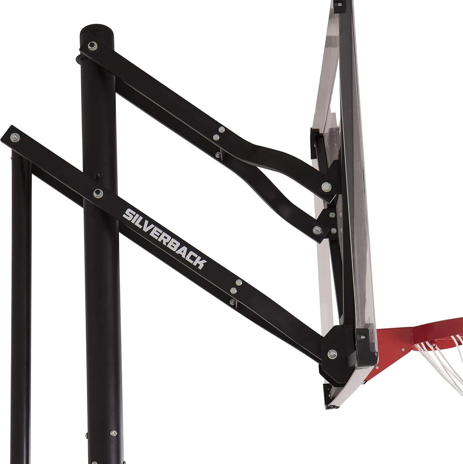 Silverback NXT 54" and NXT 60" In-Ground Basketball Hoops with Adjustable-Height Basketball Goal Backboard and QuickPlay Design