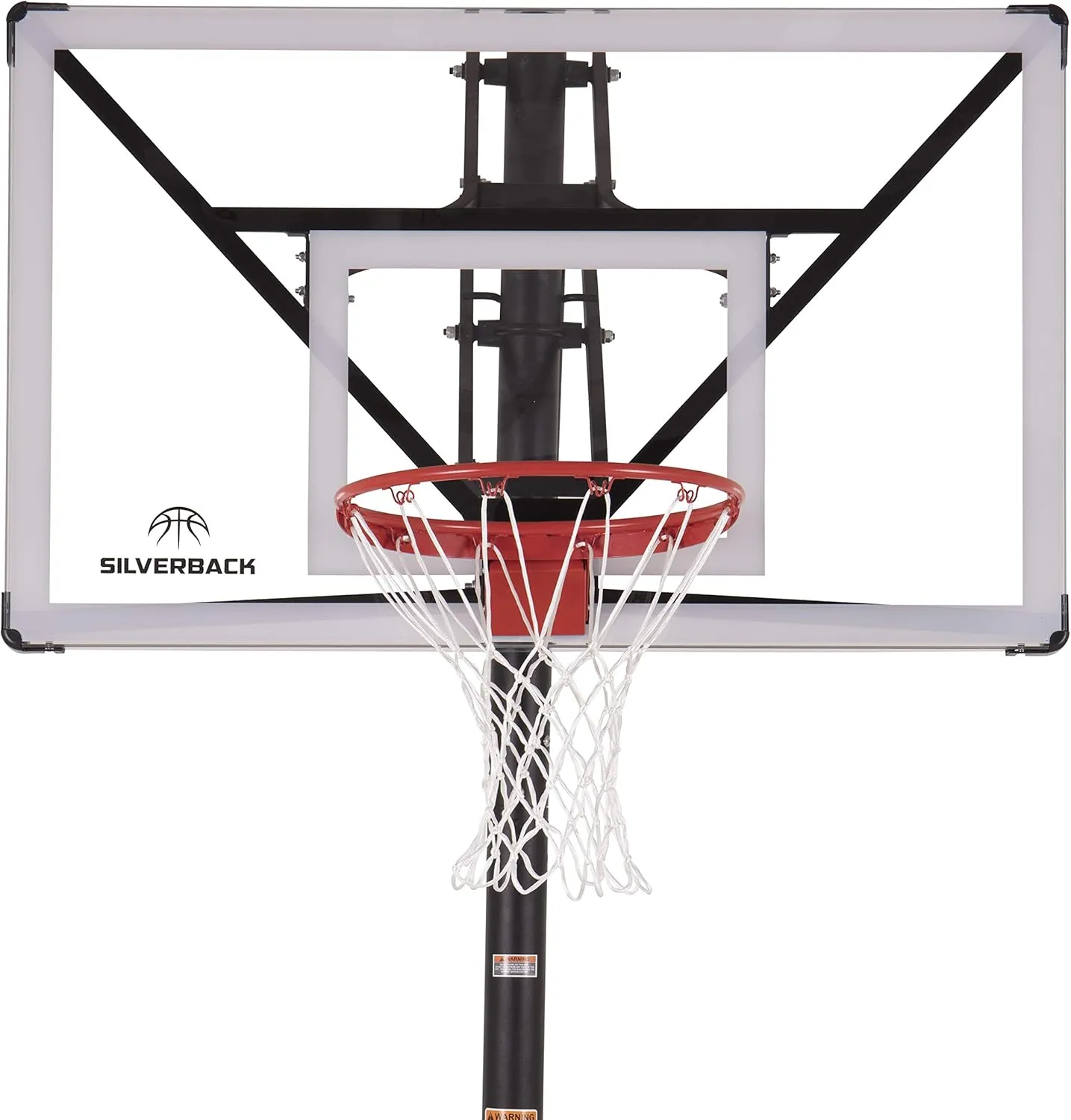 Silverback NXT 54" and NXT 60" In-Ground Basketball Hoops with Adjustable-Height Basketball Goal Backboard and QuickPlay Design