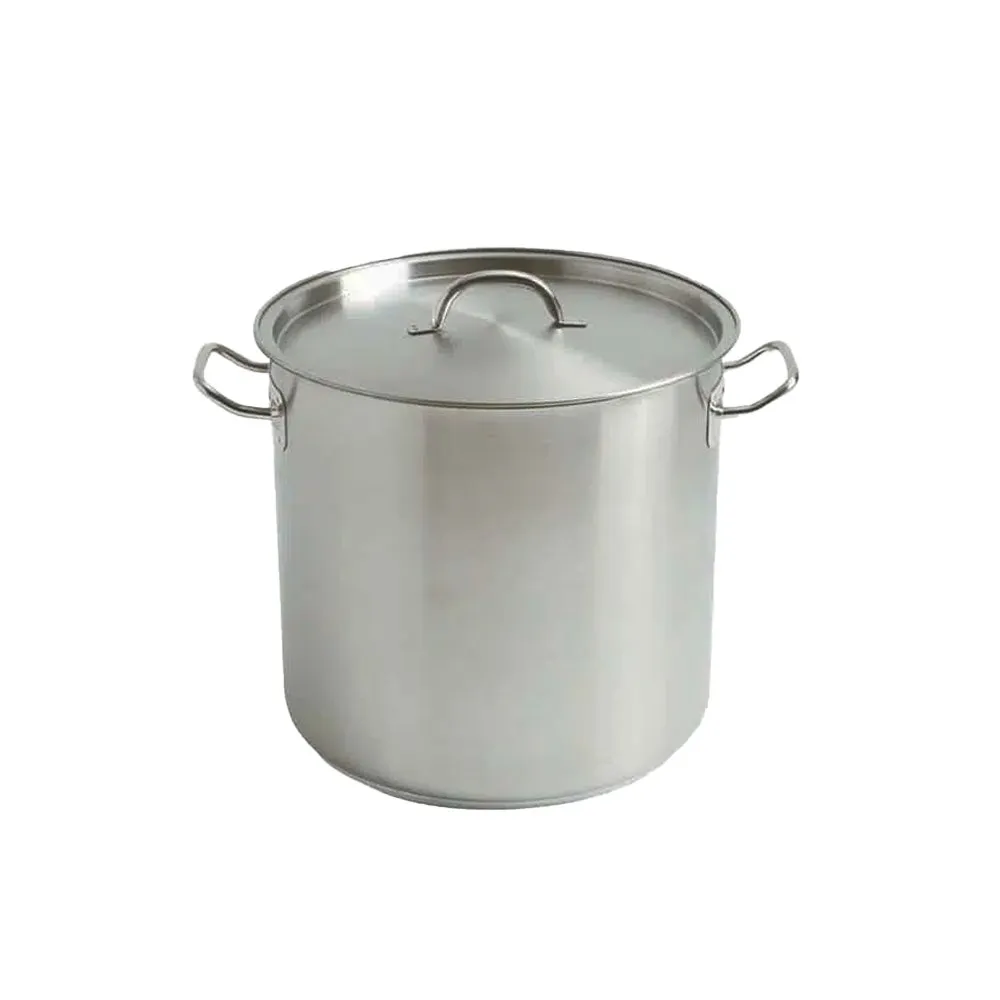 Stainless Steel Stockpot & With Lid - 12L