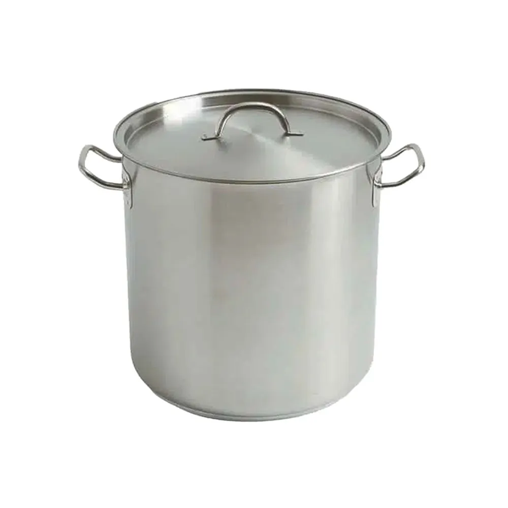 Stainless Steel Stockpot & With Lid - 32L