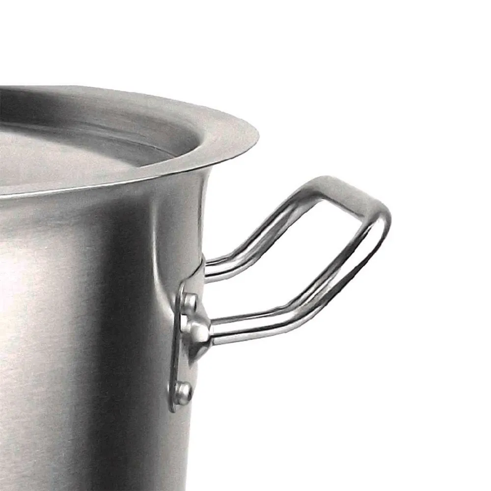 Stainless Steel Stockpot & With Lid - 40L