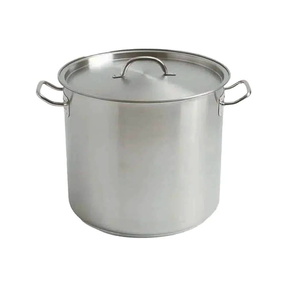 Stainless Steel Stockpot & With Lid - 40L