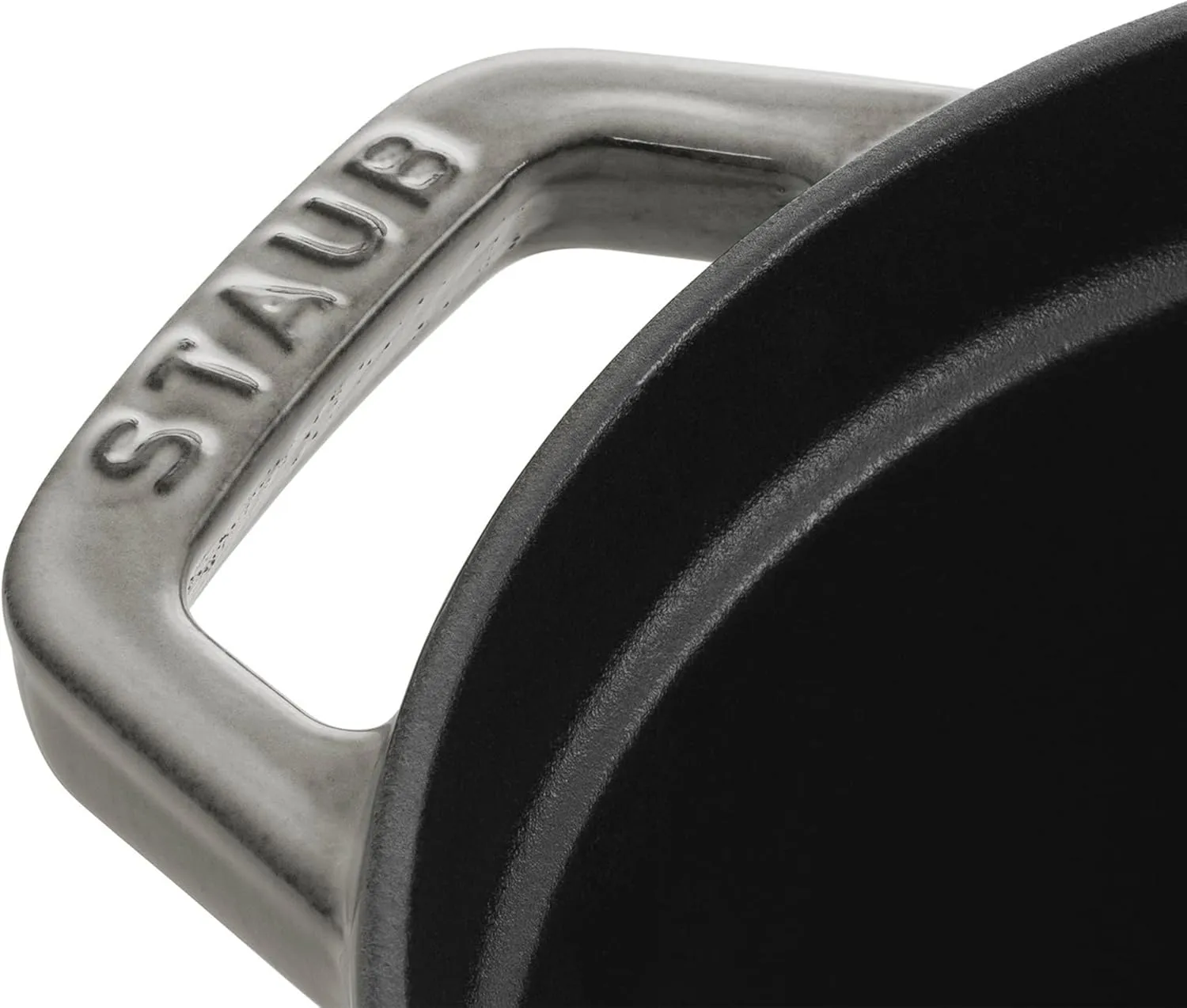 Staub Cast Iron Oval Cocotte, Dutch Oven, 5.75-quart, serves 5-6, Made in France, Graphite