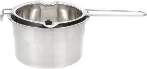 SUPVOX 1Set Stainless Steel Cheese Melting Pot Compact Outdoor Pot for Butter Cheese Melting Durable Easy Clean Melting Bowl for Picnics Baking