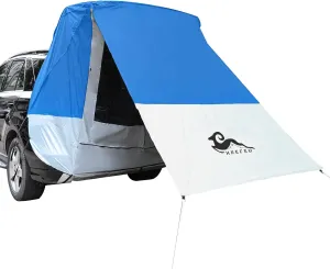 SUV Tent Car Awning, UPF 50   with Portable Waterproof Storage Bag, Tear-Resistant, Large Space, Good Vision, Smooth Ventilation, Suitable for Outdoor Beach Camping Auto Canopy Shade…