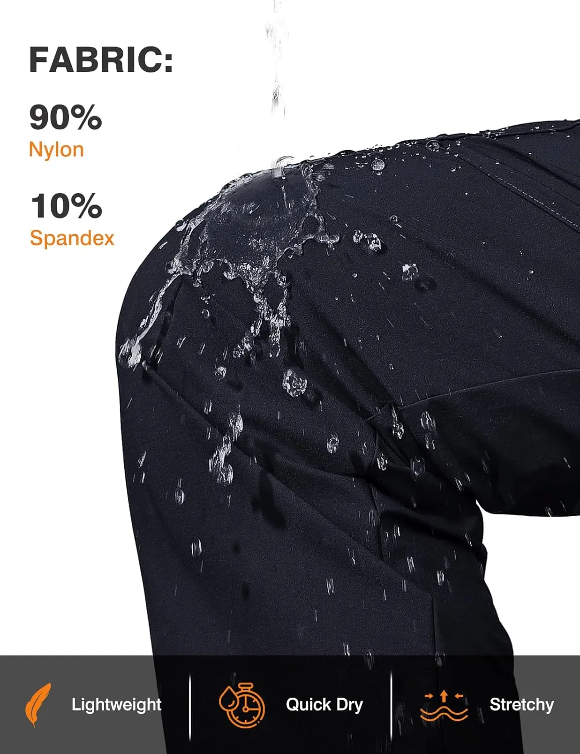 TBMPOY Women's Hiking Pants Water Resistant Lightweight Quick Dry Cargo Travel Fishing Work Camping Pant with 4 Pockets