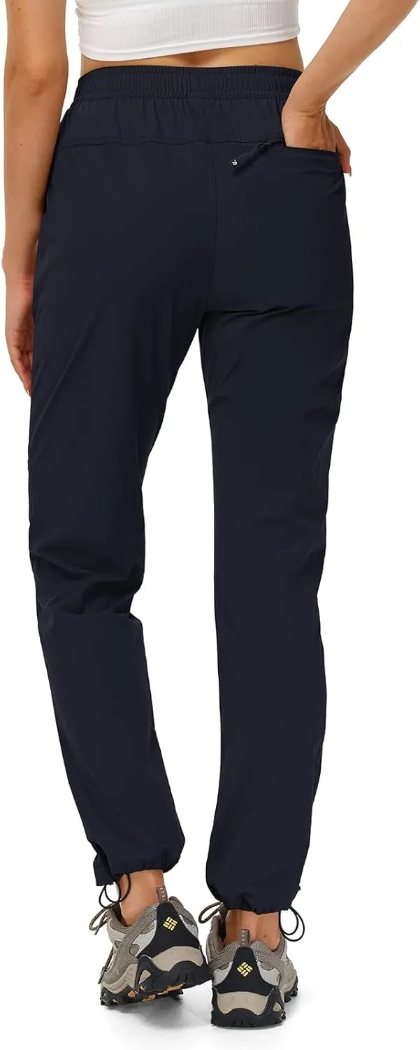 TBMPOY Women's Hiking Pants Water Resistant Lightweight Quick Dry Cargo Travel Fishing Work Camping Pant with 4 Pockets