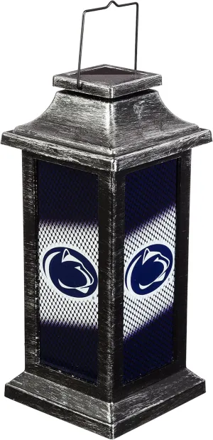 Team Sports America Pennsylvania State University Solar-Powered Outdoor Safe Hanging Garden Lantern