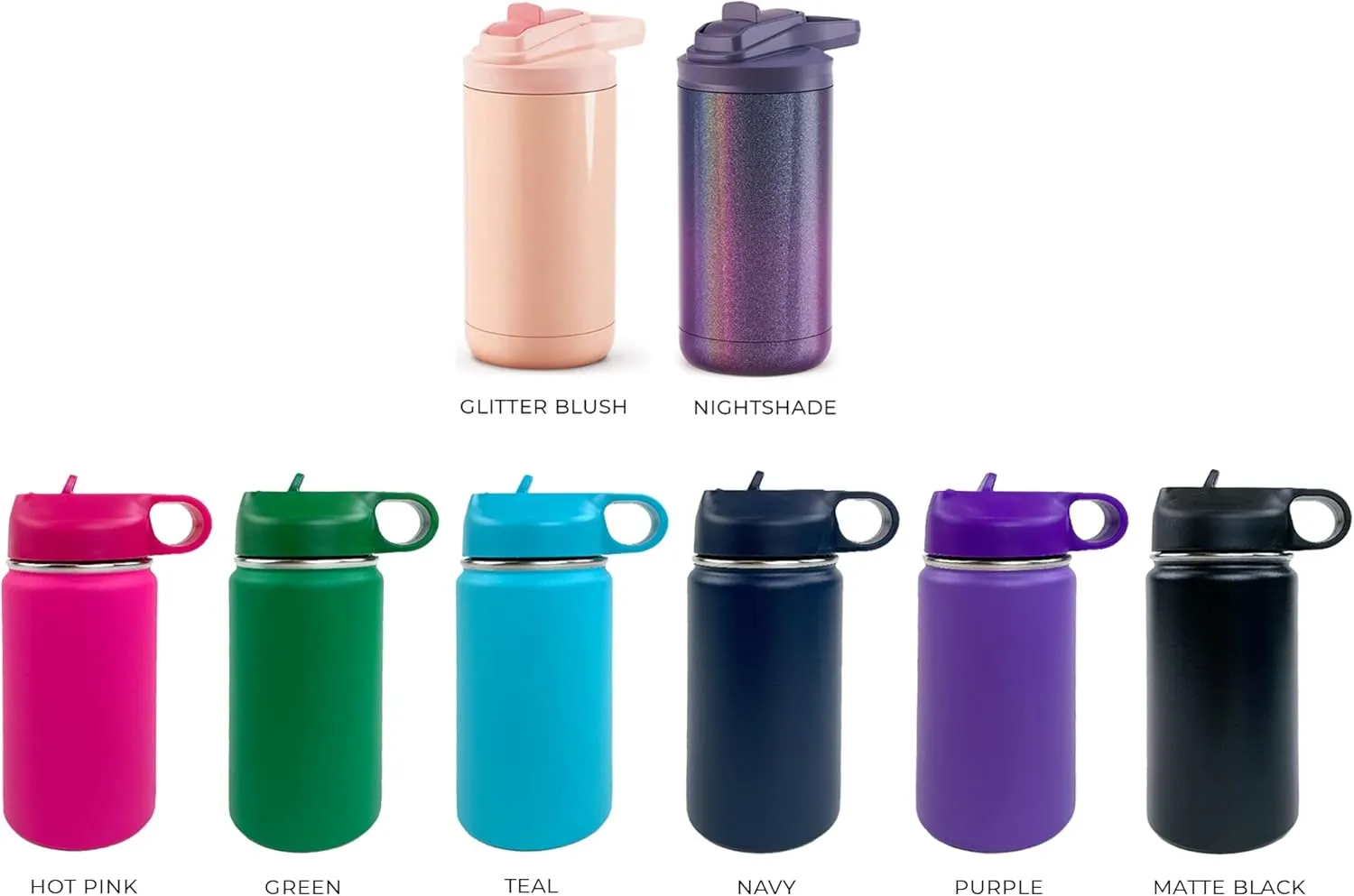 The Crafty Engineer Personalized Flower Girl and Ring Bearer Water Bottle (Hot Pink)
