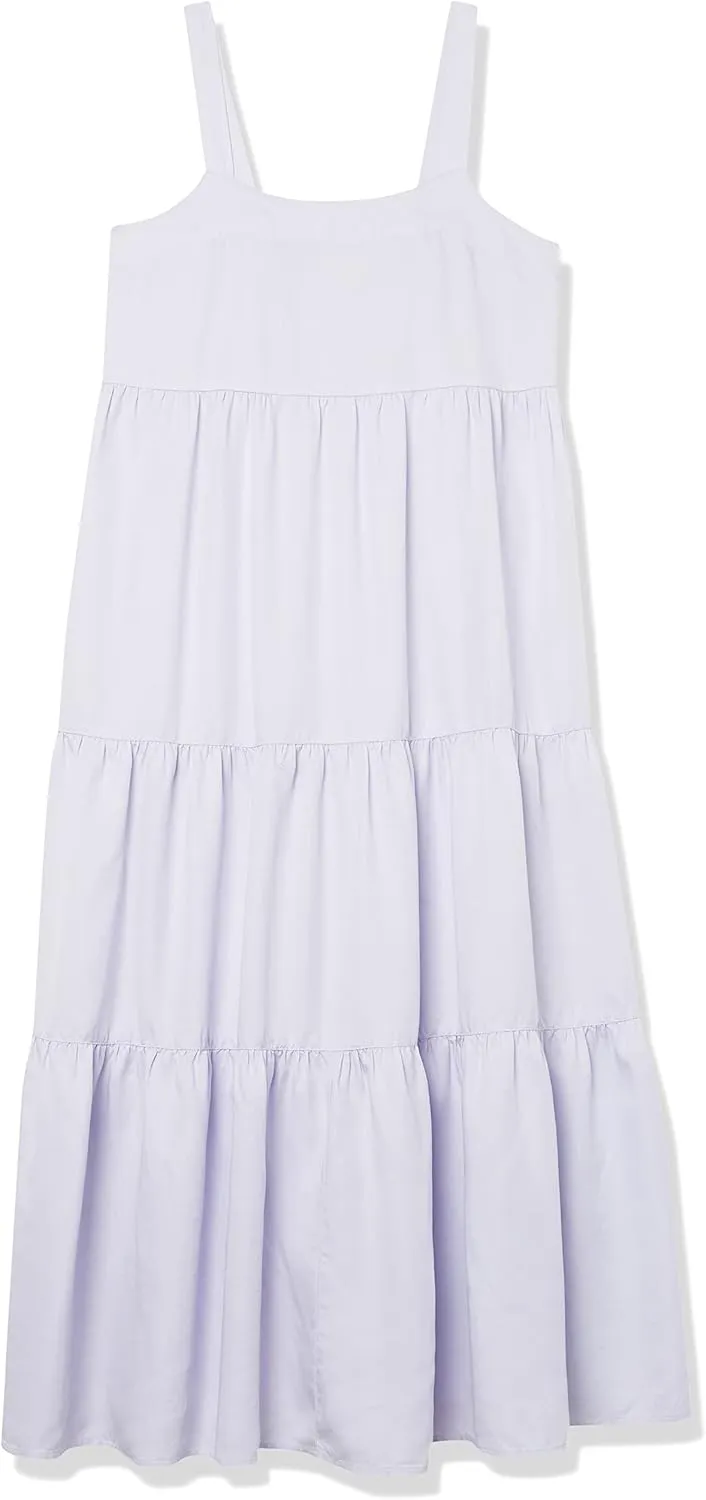 The Drop Women's Britt Tiered Maxi Tent Dress