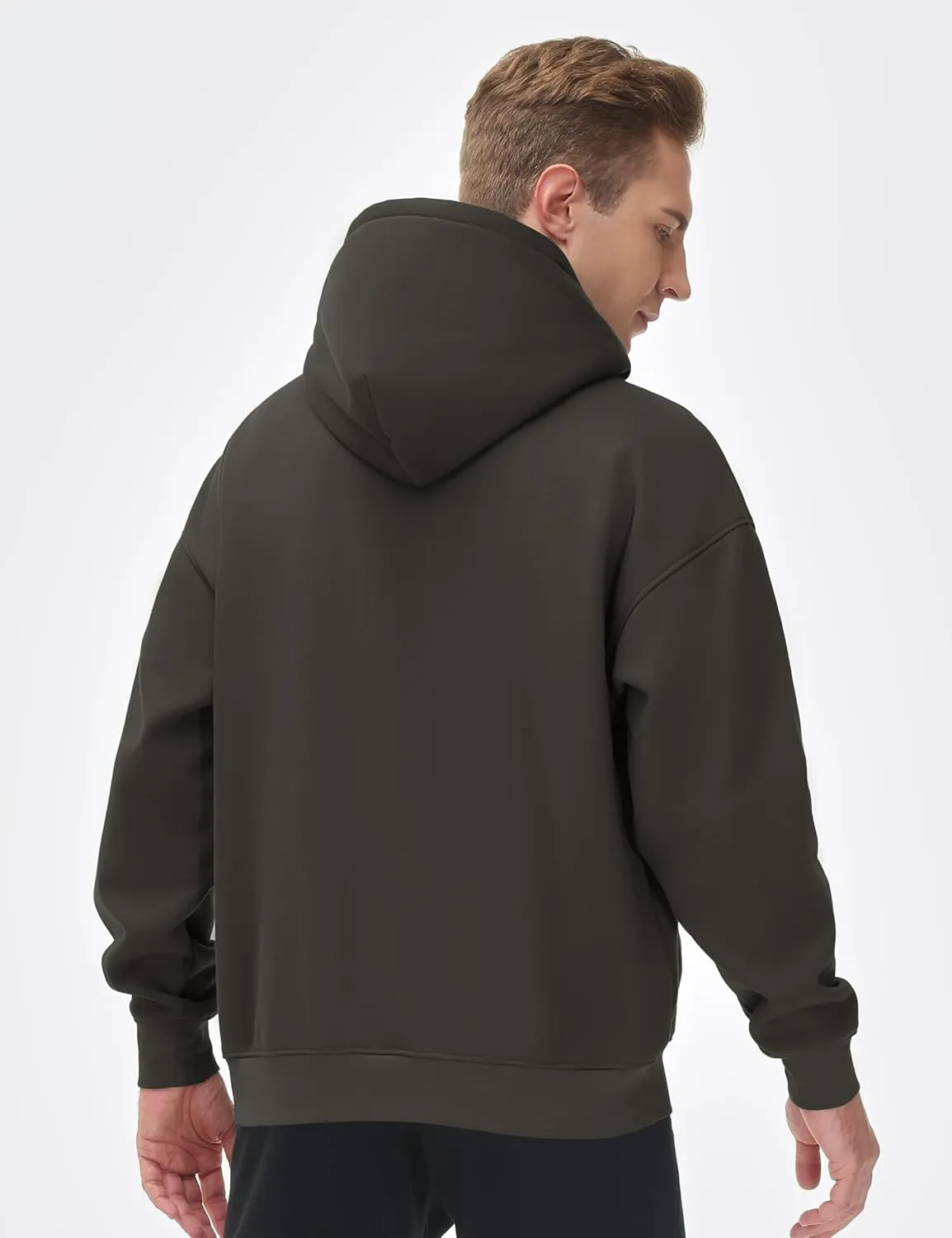 THE GYM PEOPLE Men's Loose Fit Pullover Hoodie Soft Lightweight Hooded Sweatshirt with Pockets