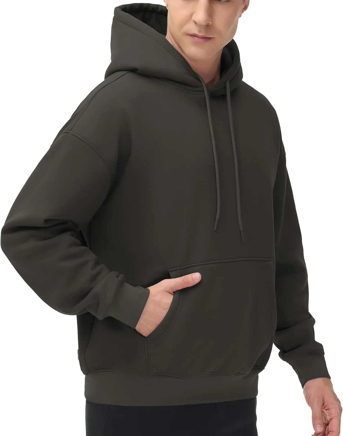 THE GYM PEOPLE Men's Loose Fit Pullover Hoodie Soft Lightweight Hooded Sweatshirt with Pockets