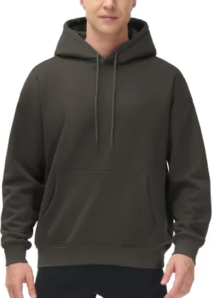 THE GYM PEOPLE Men's Loose Fit Pullover Hoodie Soft Lightweight Hooded Sweatshirt with Pockets