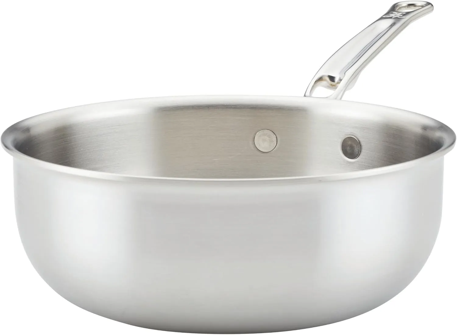 Thomas Keller Insignia by Hestan - Stainless Steel 2 Quart Saucier, Induction Cooktop Compatible